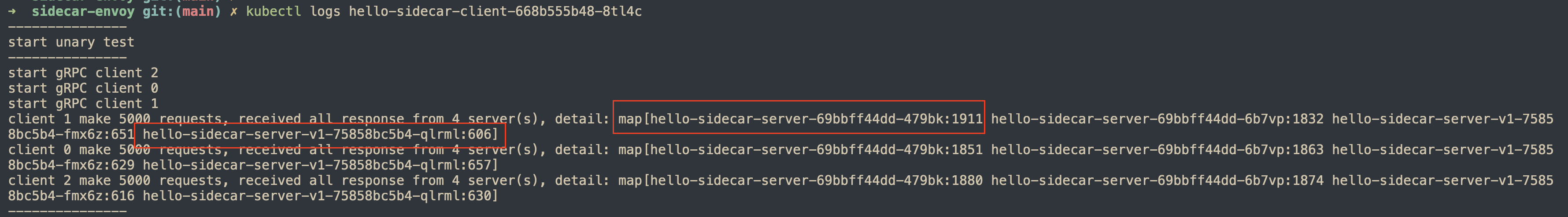 grpc-weight-routing-service-mesh-result